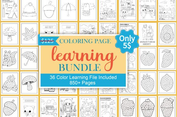 Download 850+ Coloring &amp; Scissor Skills Bundle - Premium Bundle