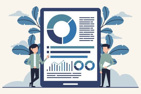 Download Business People Analyzing Financial Data - Business Collection