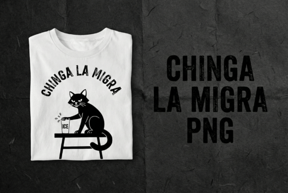 Download Chinga La Migra Cat Protest Graphic - Cat Collection