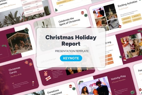 Download Christmas Holiday Report - Keynote - Report Collection