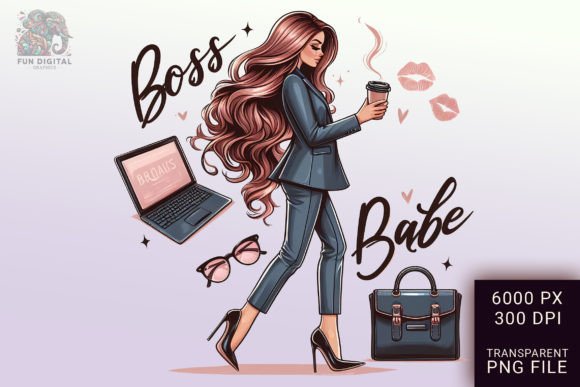 Download Girl Boss Entrepreneur Businesswoman Art - Business Collection