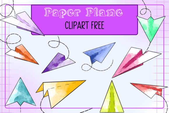 Download Paper Plane Clipart Free - Plane Collection
