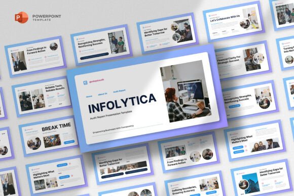 Download Audit Report Powerpoint Template - Report Collection