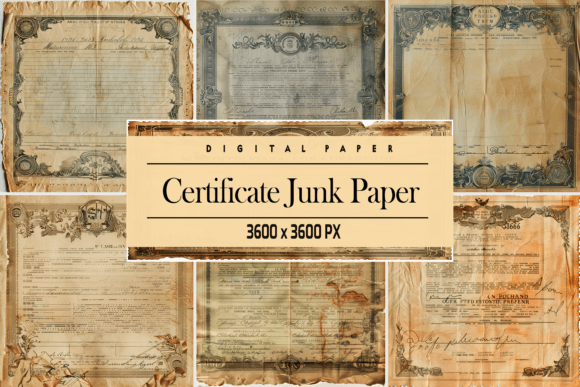 Download Certificate Junk Paper - Cat Collection