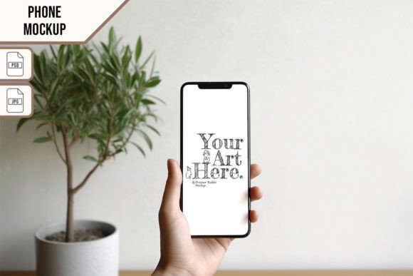 Download Minimal Phone Mockup Device Template PSD - Device Collection