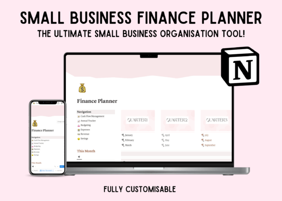 Download Small Business Finance Notion Planner - Business Collection