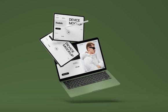 Download FREE Realistic Device Mockup Set - Device Collection