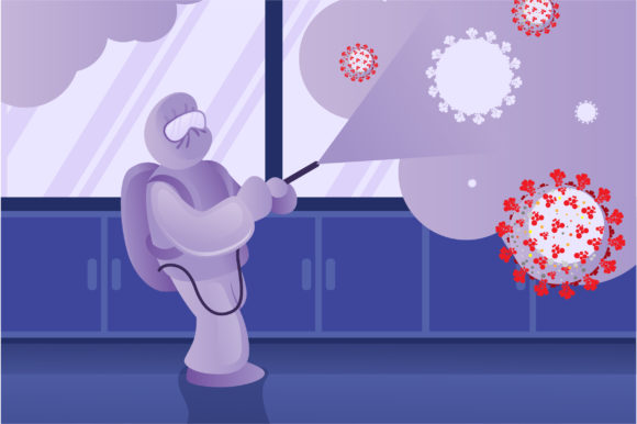 Download Male Health Worker Spraying for Covid19 - Worker Collection