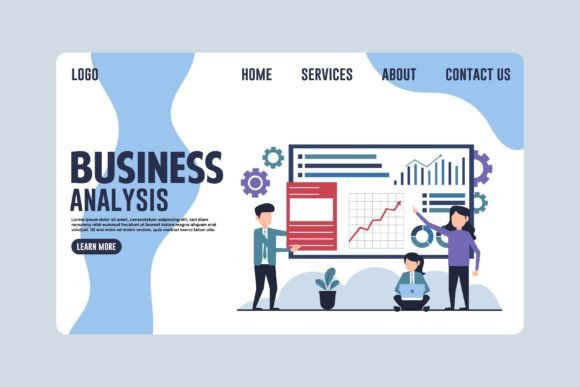 Download Business Analysis Landing Page Design - Business Collection