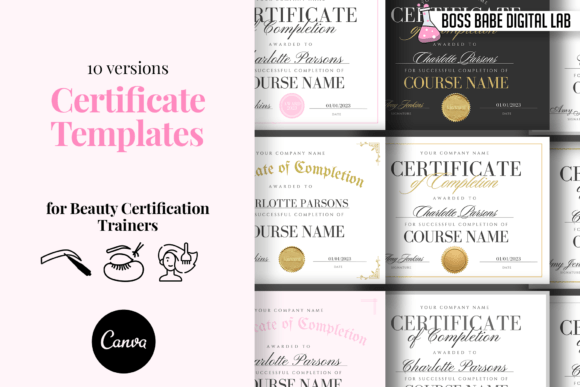 Download Certificate of Completion Template - Cat Collection