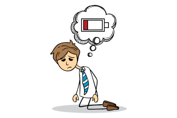 Download Tired Businessman with Bubble Speech - Business Collection